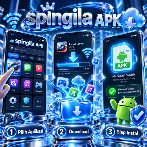 Cara Instal spingila APK - Cara Memasang APK di Ponsel Android